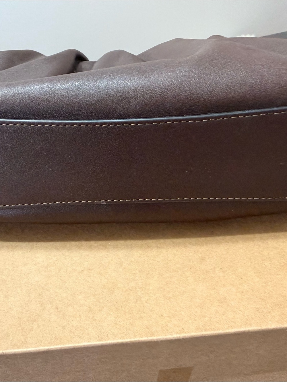 Coach Faye Shoulder Bag In Maple with Silver (New With Tags) - Picture 6 of 10